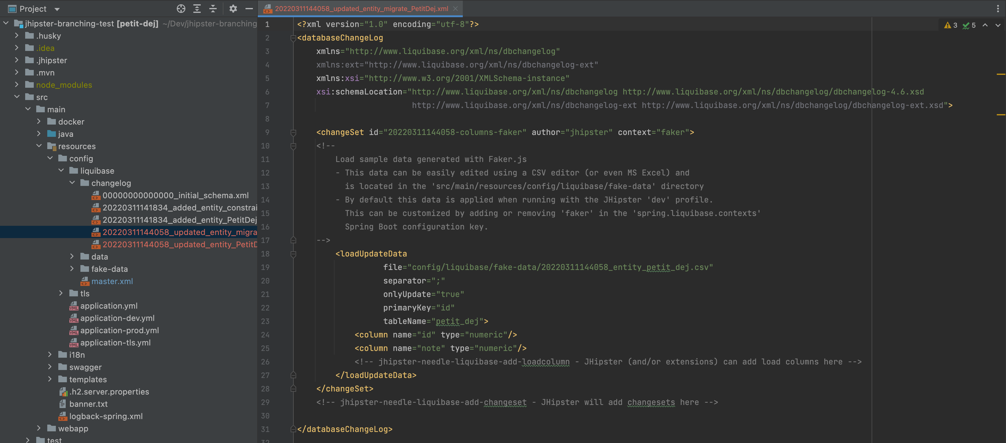 Changelog ajouté