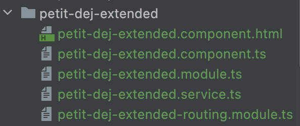 Module petit-dej-extended